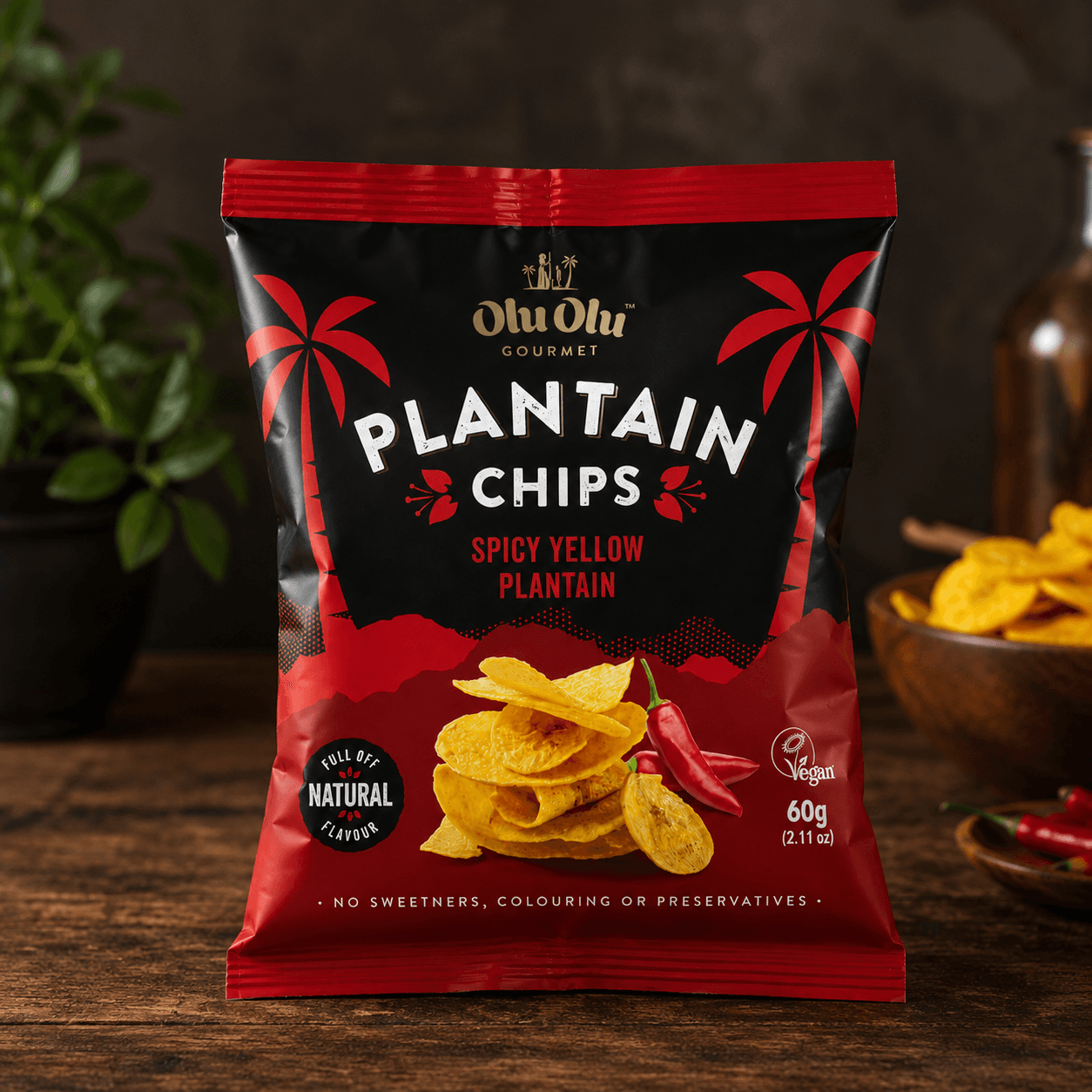 Olu Olu Plantain Chips (Sweet Chili) Olu Olu Plantain Chips (Sweet Chili)