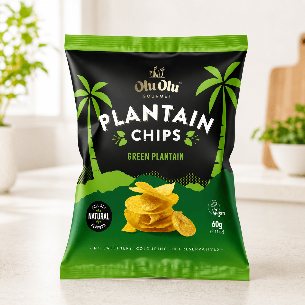 Olu Olu Plantain Chips (Unripe) Olu Olu Plantain Chips (Unripe)